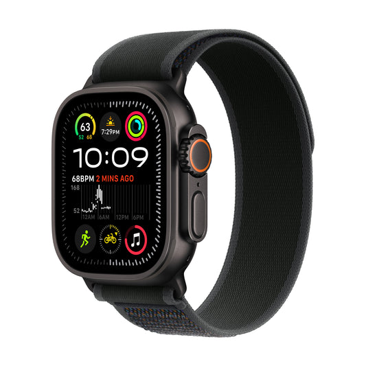 2024 Apple Watch Ultra 2 49 mm Black Titanium Case Trail Loop