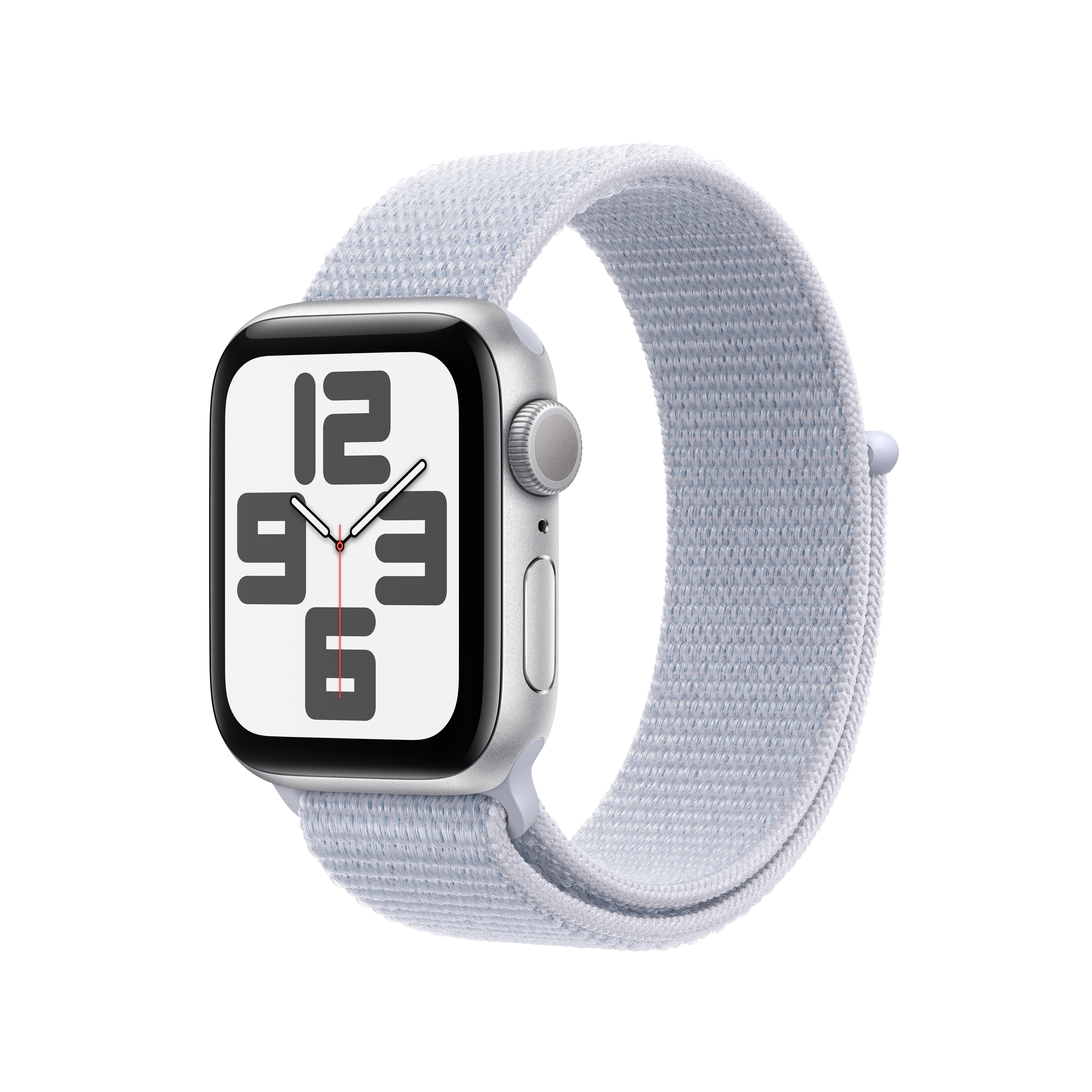 2024 Apple Watch SE 40 mm Silver Aluminium Sport Loop Digimap Indonesia