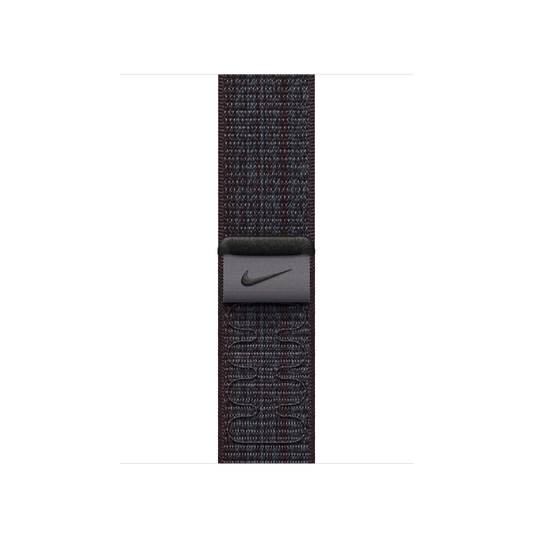 41mm Black/Blue Nike Sport Loop