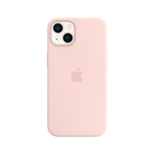 iPhone 13 Silicone Case with MagSafe – Chalk Pink