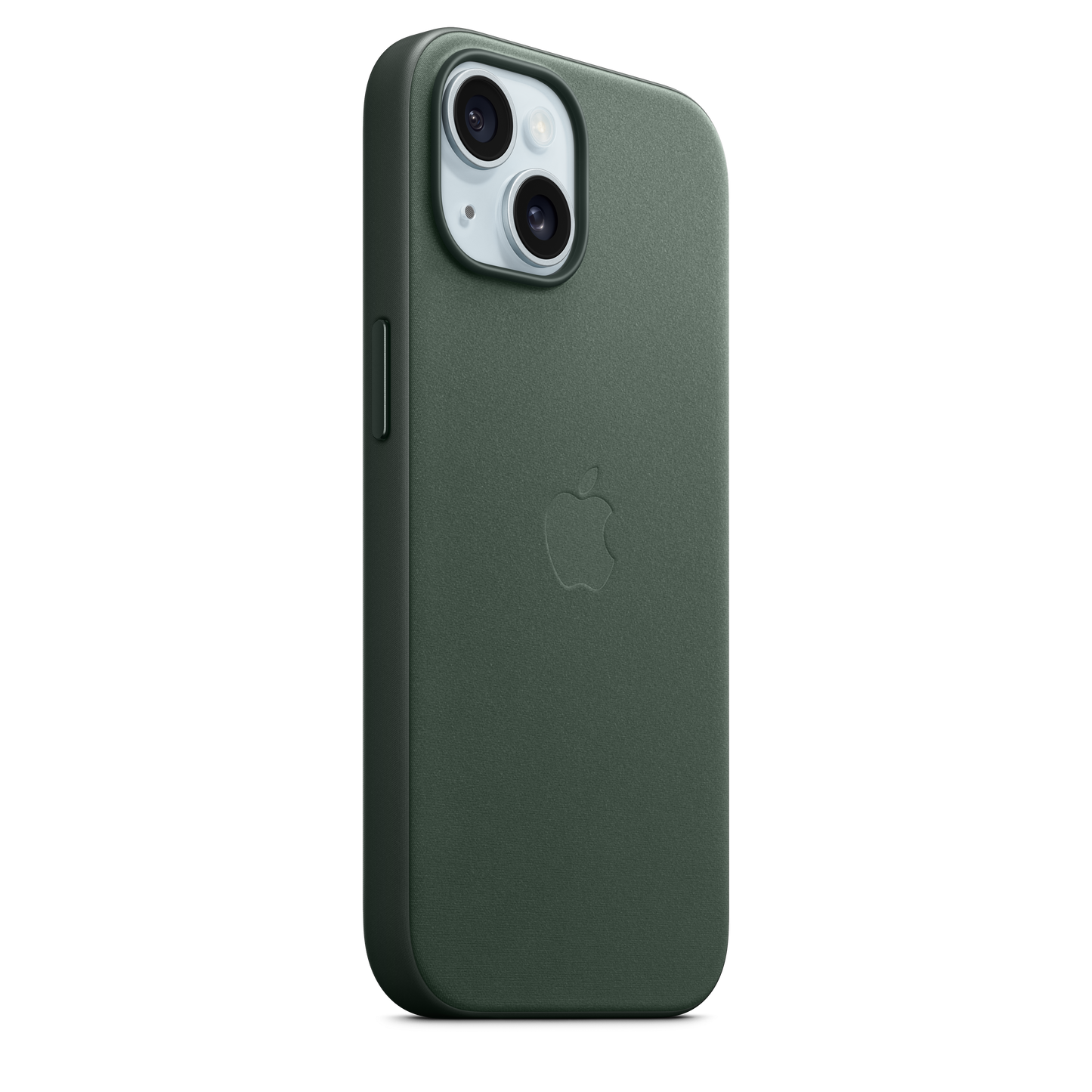 iPhone 15 FineWoven Case with MagSafe - Evergreen