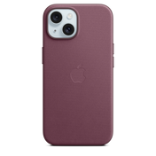 iPhone 15 FineWoven Case with MagSafe - Mulberry