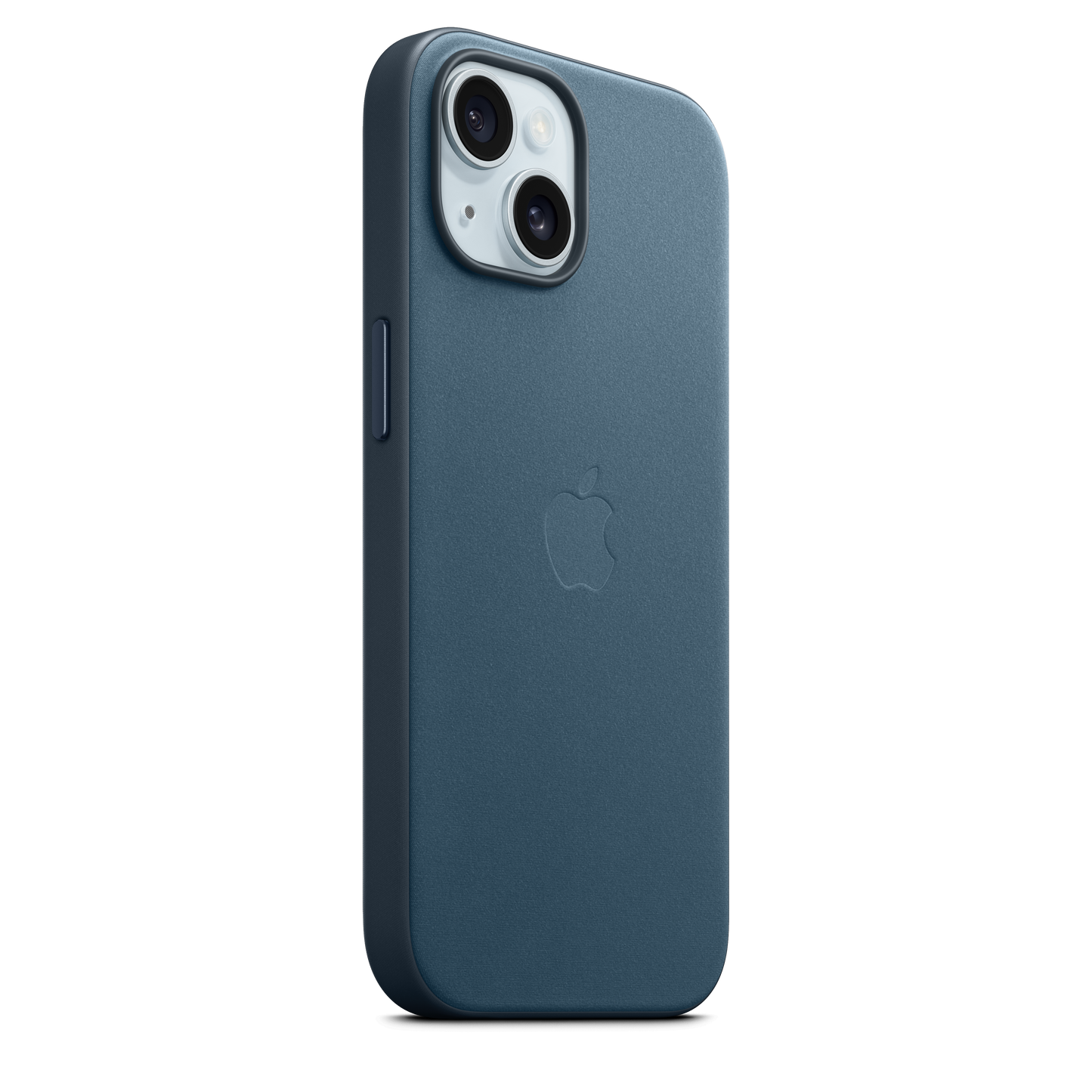 iPhone 15 FineWoven Case with MagSafe - Pacific Blue