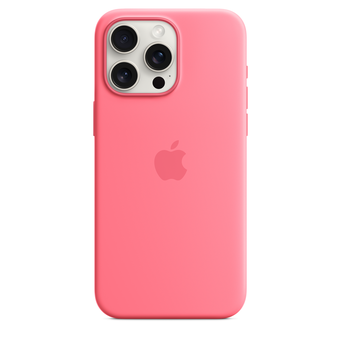 iPhone 15 Pro Max Silicone Case with MagSafe - Pink