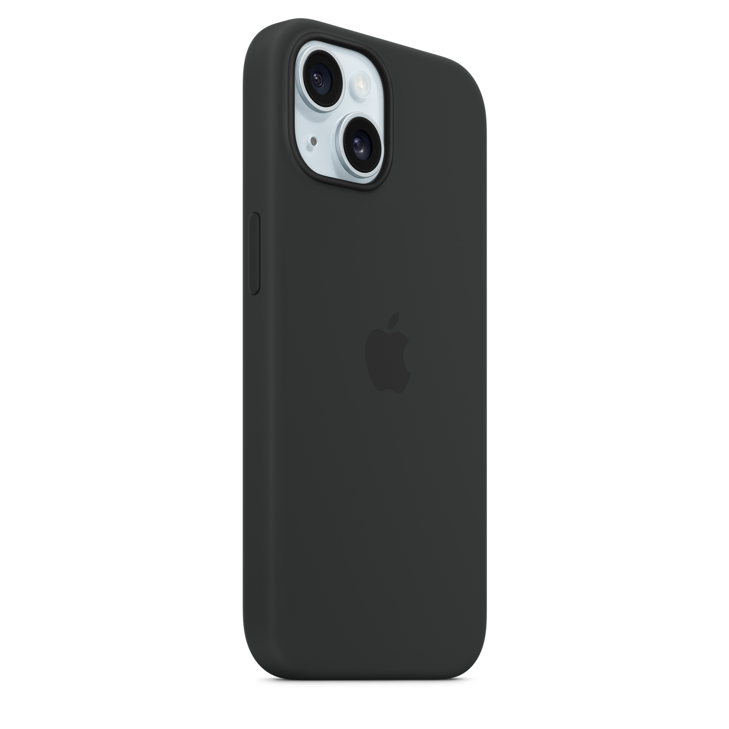 iPhone 15 Silicone Case with MagSafe - Black