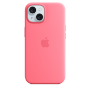 iPhone 15 Silicone Case with MagSafe - Pink