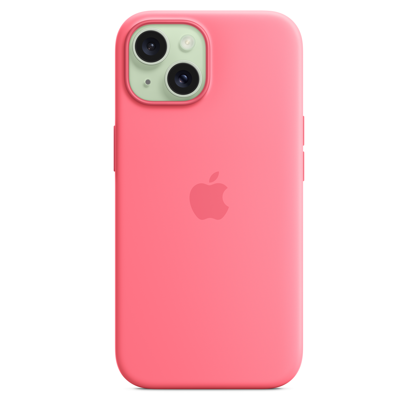 iPhone 15 Silicone Case with MagSafe - Pink